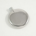 Stainless Round Flask - 3 Oz.